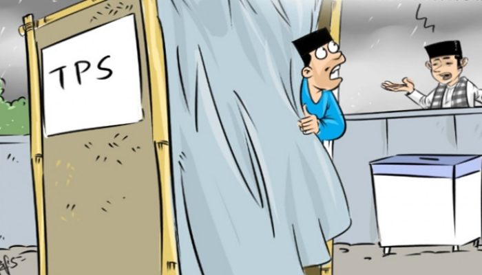 Pendukung Caleg Serang TPS di Sidrap Pakai Parang, KPPS dan Saksi Berhamburan