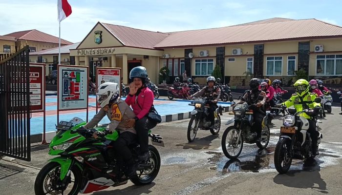Sosialisasi Ops Keselamatan Pallawa 2024, Polres Sidrap Gandeng Komunitas Motor