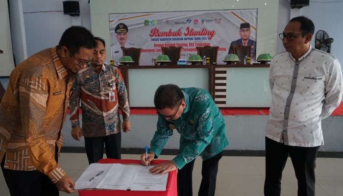 Rembuk Stunting Sidrap Fokuskan Konvergensi Lintas Sektor