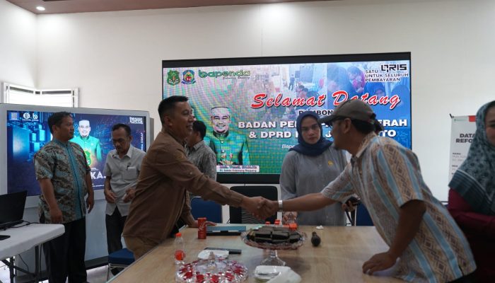 Diskusi Pengelolaan Pajak, Bapenda Sidrap Terima Kunker Anggota DPRD dan Bapenda Jeneponto