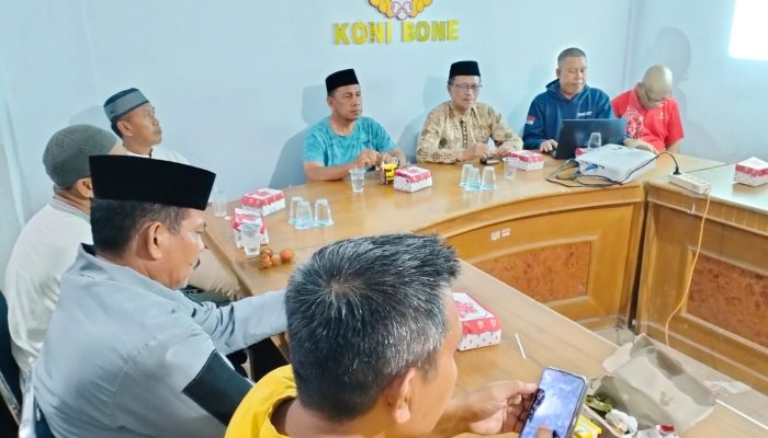 KONI Bone Gelar PORKAB 2024, Pertandingkan 12 Cabang Olahraga