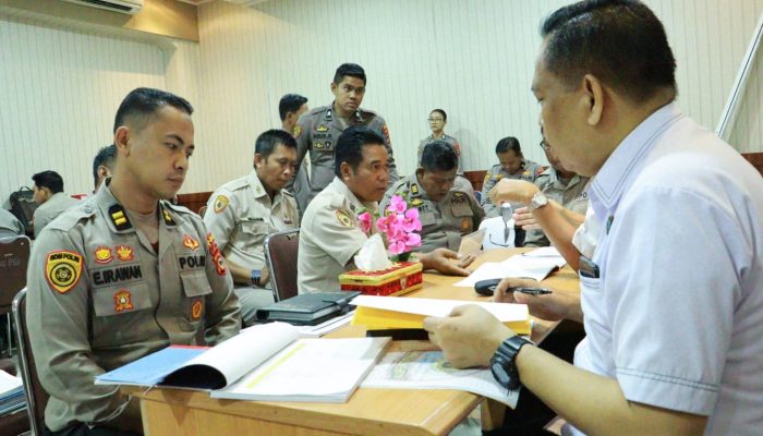 Biro SDM Sambut Tim Audit Kinerja Polda Sulsel Tahap 1 Tahun 2024