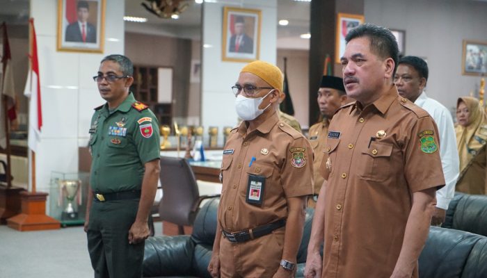 Forkopimda Sidrap Ikuti Rakor TPID Kemendagri