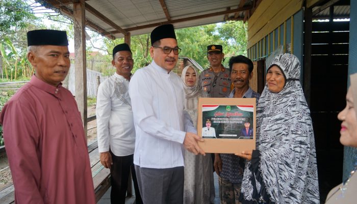 Pj Bupati Sidrap Buka Puasa Bersama Masyarakat Panca Lautang