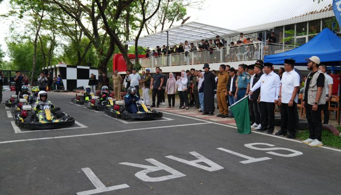 Event Balap Go-Kart Pertama di Sulsel Perebutkan Piala Gubernur