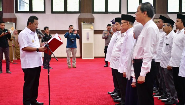 FKUB Provinsi Sulsel 2024-2029 Dilantik, Forkopimda Turut Masuk sebagai Pembina