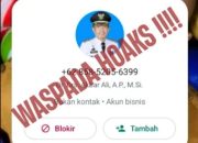 Hati-hati, Penipu Catut Nama Pj Wali Kota Parepare Pakai Aplikasi WA