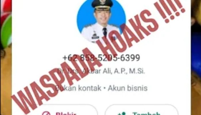 Hati-hati, Penipu Catut Nama Pj Wali Kota Parepare Pakai Aplikasi WA