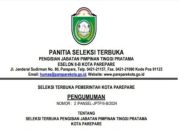 Pemkot Parepare Agendakan Seleksi Terbuka Dua Jabatan Eselon II-B