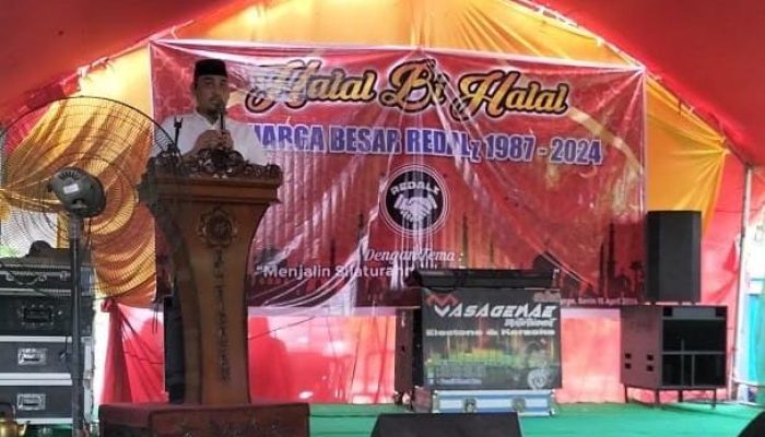 Halal Bi Halal Redalz, Pj Sekda Sidrap: Momentum Mempererat Tali Persaudaraan 