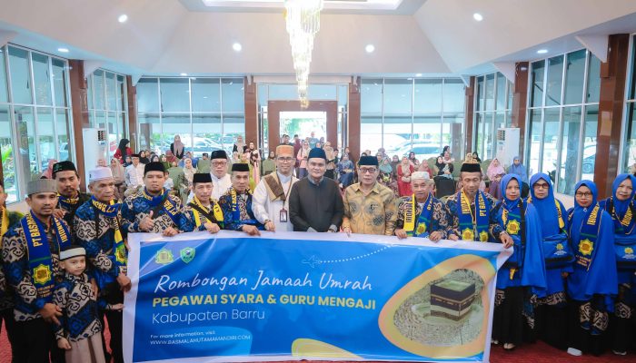 Bupati Barru Kembali Umrohkan Pegawai Syara dan Guru Mengaji