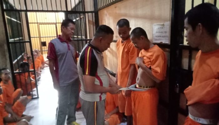 Sidak Ruang Tahanan, Sat Tahti Polres Sidrap Pastikan Tidak Ada Celah Keamanan