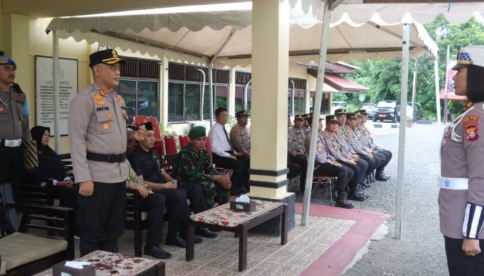 Kapolres Wajo Pimpin Apel Gelar Pasukan Ops Ketupat Idul Fitri 