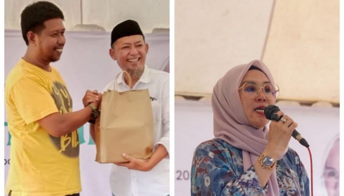 Gelar Halal Bi Halal, Andi Ina “Siap Bertarung” di Pilkada Kabupaten Barru