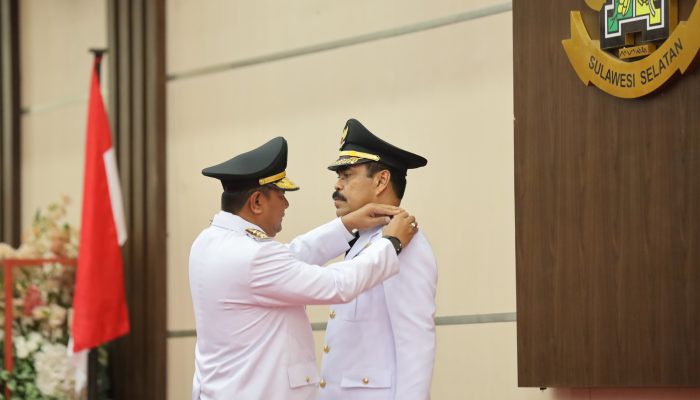 Pj Gubernur Sulsel Lantik H Ahmadi Akil Sebagai Pj Bupati Pinrang 