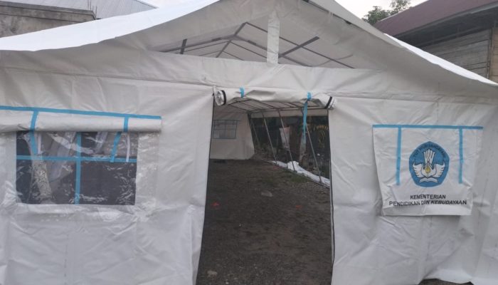 Instruksi Pj Sekda Sidrap, Disdikbud Dirikan Sekolah Darurat di Lokasi Banjir