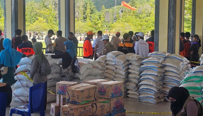 Miskomunikasi, Bantuan Beras Bertuliskan Menunggu Pj Sekda Sulsel Sudah Tersalurkan