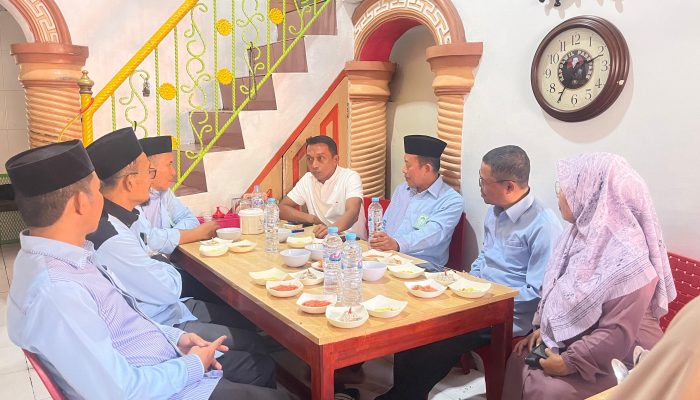Perkuat Kerjasama, Syaharuddin Alrif dan Ketua BKPRMI Sulsel di Kota Parepare