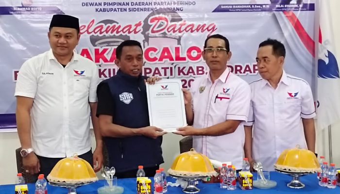 Syahar Daftar di PPP dan Perindo, Bukti Ingin Menang Bersama di Pilkada Sidrap