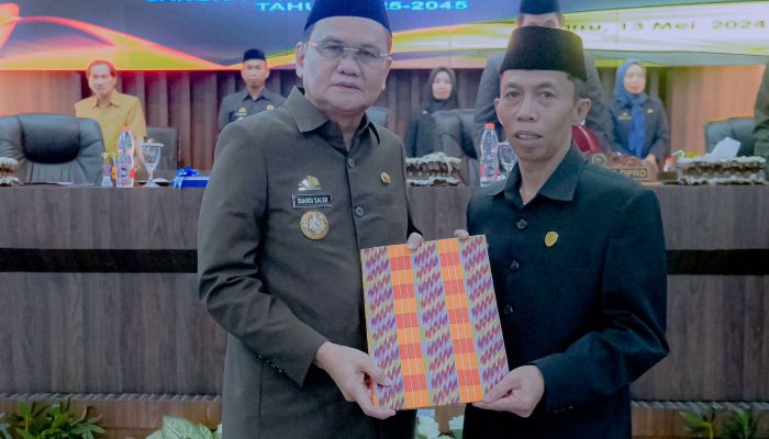 Bupati Barru Tanda Tangani Nota Kesepakatan Ranwal RPJPD 2025-2045