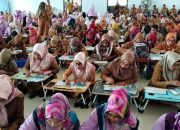 Semarak Hardiknas, Kepsek dan Guru di Sidrap Ikut Lomba Menggambar dan Mewarnai 