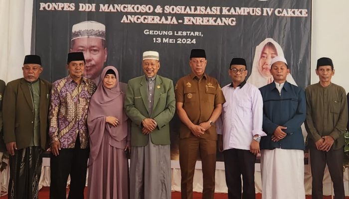 Pj Bupati Enrekang Hadiri Halal BI Halal Ponpes DDI Mangkoso 