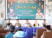Jumat Curhat, Kapolres Sidrap Dengar Keluhan dan Aspirasi Masyarakat Panca Rijang