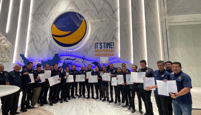 DPP NasDem Terbitkan Surat Rekomendasi 16 Pilkada di Sulsel