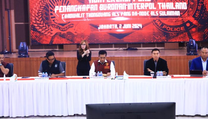 Polri Tangkap Buronan Thailand di Bali