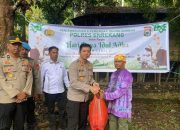 Polres Enrekang Melaksanakan Penyembelihan Hewan Qurban