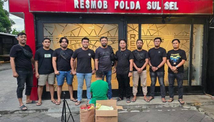 Modus Jual Kosmetik Lewat Facebook, Pelaku Diamankan Resmob Polres Sidrap