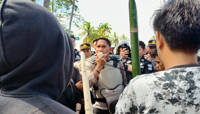 Sempat Mencekam, Kapolres Sidrap Berhasil Dinginkan Situasi Eksekusi Lahan