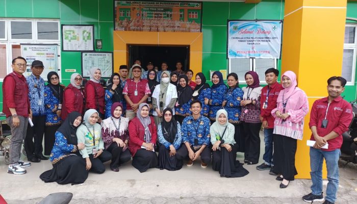 Puskesmas Suppa Terima Kunjungan Tim CPP 2024