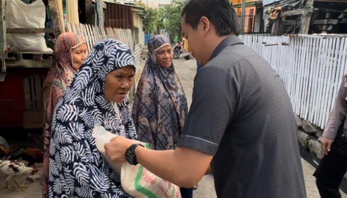 Luar Biasa! Begini Sosok AKP Agung Dimata Kaum Duafa Sidrap