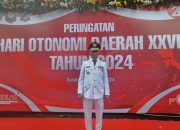 Pj Bupati Enrekang Hadiri HUT OTDA di Surabaya