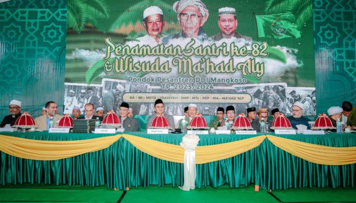 Bupati Barru Hadiri Wisuda dan Penamatan Santri ke-82 Ponpes DDI Mangkoso