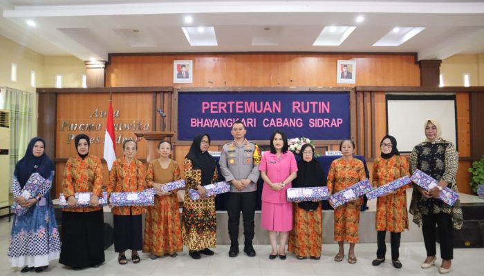 Peran Strategis Bhayangkari: Kapolres Sidrap Baru Tekankan Dukungan untuk Tugas Kepolisian