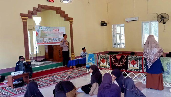 Edukasi Bahaya Narkoba: Kapolsek Watang Pulu di MTsS Ibrahim Sidrap