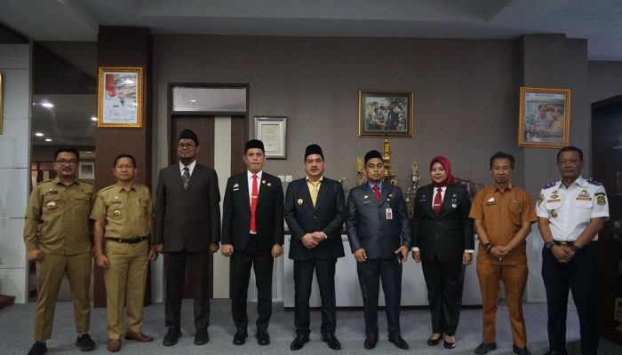 Pj Bupati Sidrap Lantik Empat Kepala Dinas