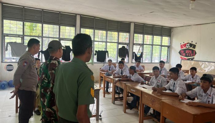 Polsek Bersama Koramil Maiwa Seleksi Calon Anggota Paskibraka 