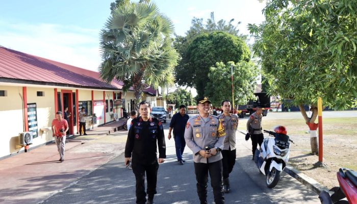 Tingkatkan Koordinasi, Kapolres Sidrap Kunjungi Markas Brimob Batalyon B Parepare