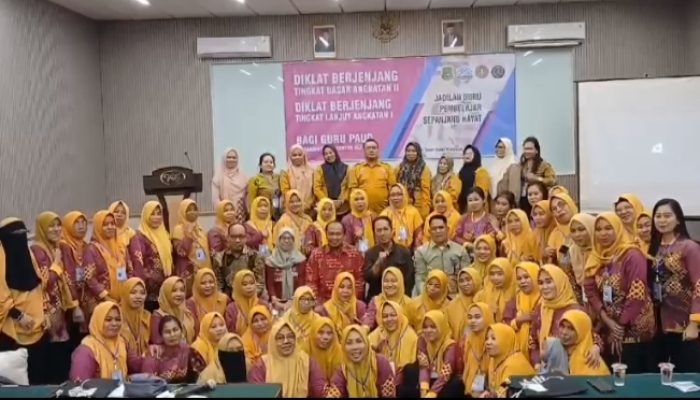 IGTKI dan Disdikbud Sidrap Gelar Diklat Berjenjang Tingkat Dasar dan Tingkat Lanjut