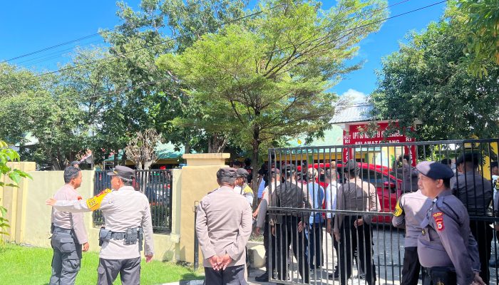 LMR-RI Sampaikan Keluhan di Kantor BPN, Polres Sidrap Siapkan Pengamanan Maksimal