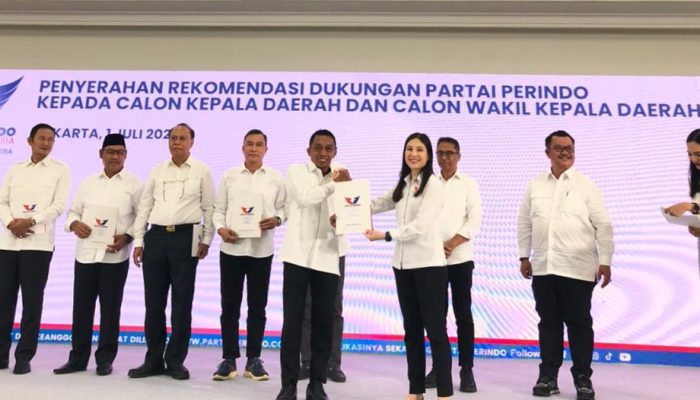 Syaharuddin Alrif Terima Rekomendasi Partai Perindo Untuk Pilkada Sidrap