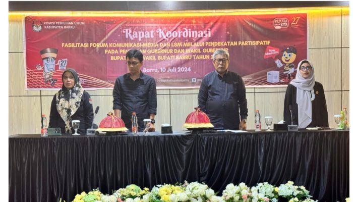 Rakor KPU Barru: Media Punya Perang Penting Sukseskan Pemilu