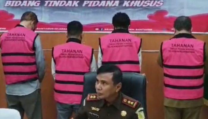 Korupsi Rp4,9 Miliar, Tiga Pimpinan DPRD dan Sekwan Bantaeng Jadi Tersangka