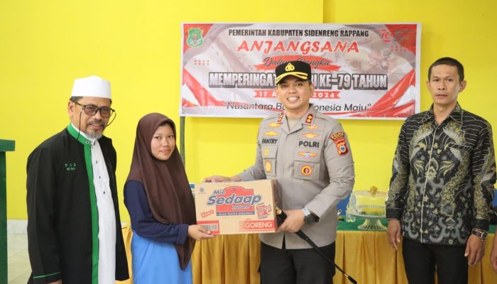 Rombongan Forkopimda Sidrap Sambangi Panti Asuhan Sejati Jelang Perayaan 17 Agustus 2024