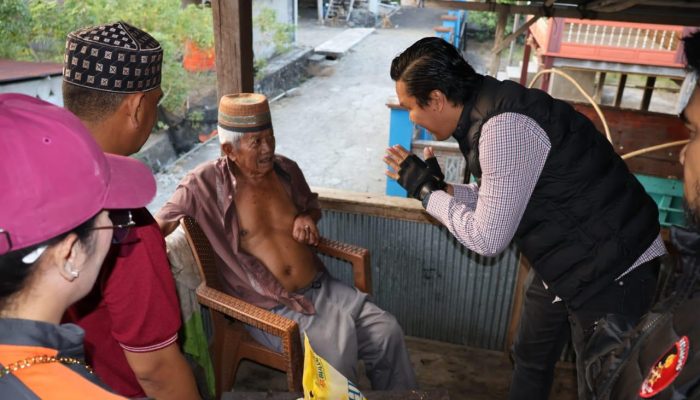 Hari ke-13, Satreskrim Polres Sidrap Menebar Kasih di Desa Lainungan