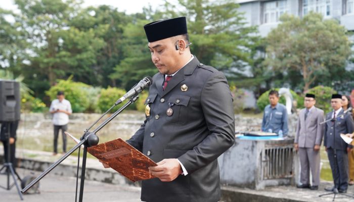 Irup Penaikan Bendera 17 Agustus, Muhammad Yusuf Bacakan Sambutan Pj Gubernur Sulsel