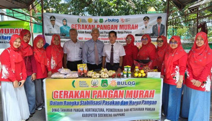 Pemkab Sidrap Gelar Pasar Murah di Hari Kemerdekaan